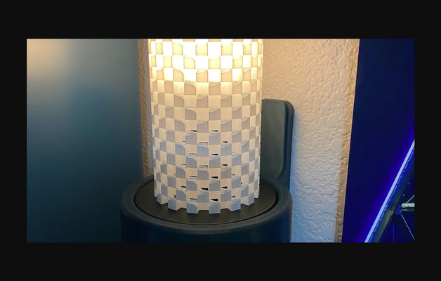 mauer leuchter lampe by jschneekloth download frei stl modell druckbares 3d modelle haushalt zuhause haus dekor wandhalterung intelligentes smartlight wallconce 3d print model - Mito3D