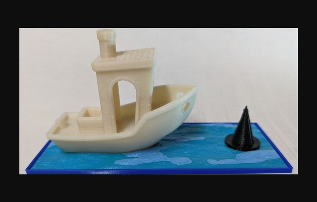 benchy arriving late to save a drowning witch by yumanbeing download free stl model printablescom 3d models toys & games action figures statues 3d print model - Mito3D