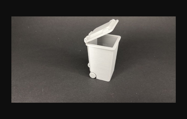 lixeira chave anel by stwebster baixar livre stl modelo printables 3d modelos aparelhos chaveiro lixo thingiverse 3d print model - Mito3D