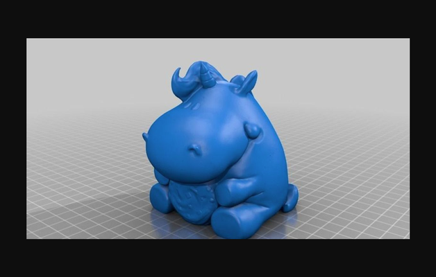 corno pumele by stwebster scarica gratuito stl modello printables com 3d modelli gadget carattere figurina carina figura unicorno 3d print model - Mito3D