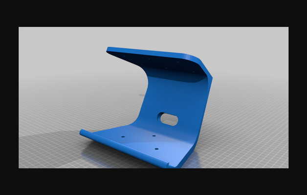 echo 8 cabinet mount by billnis download free stl model printablescom 3d models household house equipment thingiverse 3d print model - Mito3D
