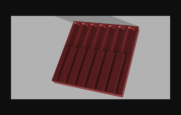 cacciavite cassetto inserire by cmarlow scarica gratuito stl modello printables com 3d modelli passatempo creatori organizzatori attrezzo wera cacciavite 3d print model - Mito3D