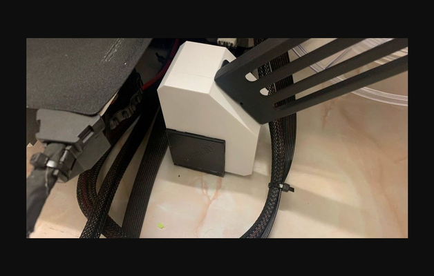 ender 3 side mount filamento adaptador by desenhou baixar livre stl modelo printables 3d modelos impressoras acessórios porta carretel crialidade poça filamentos ender3 3d print model - Mito3D