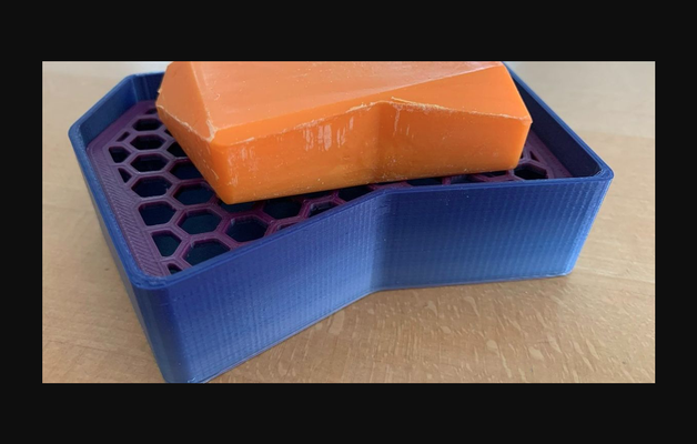 duş külçesi kutu sabun kulp destek by emely indir bedava stl model basılabilirler com 3d modeller ev halkı banyo şampuan kutusu jeli 3d print model - Mito3D