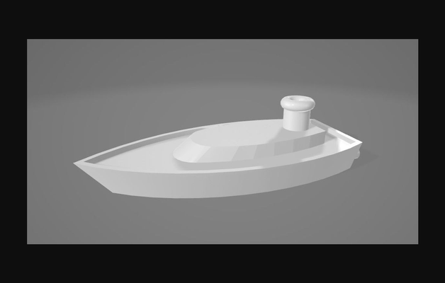 balloon race boat by negoone download free stl model printablescom 3d models toys & games 3d print model - Mito3D