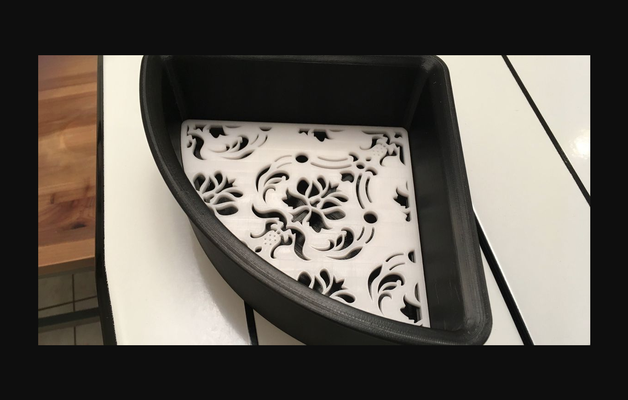 ampla canto sabonete prato by nikki baixar livre stl modelo printables 3d modelos casa banheiro 3d print model - Mito3D