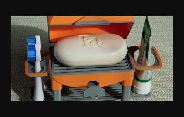 grillé savon by thorin oakenshield télécharger libre stl modèle imprimables com 3d modèles ménage salle bains titulaire soutien supporter 3d print model - Mito3D