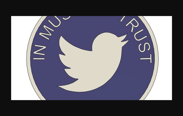 musk twitter sign by collisto download free stl model printablescom 3d models art & design wall-mounted bird wall space 3d print model - Mito3D