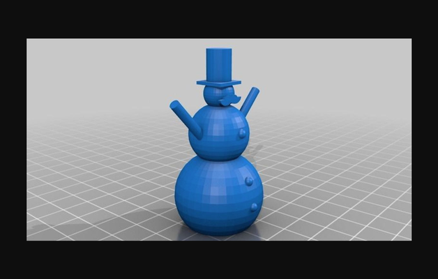 snowman a mustache by fun king 3d download free stl model printablescom models household house equipment 3dprinting thingiverse funking3d 3d print model - Mito3D