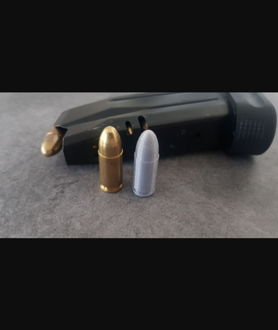 9mm luger 9x19mm by hanz2508 télécharger libre stl modèle imprimables com 3d modèles sports extérieur cartouche munitions balle 3d print model - Mito3D