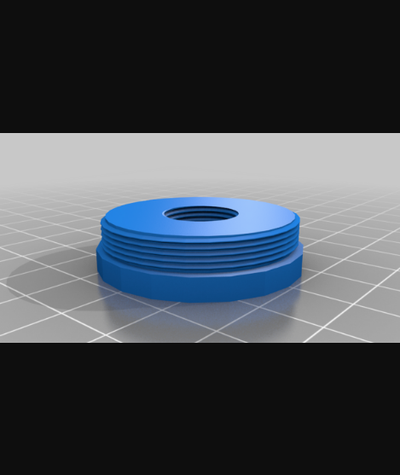 airsoft 14mm to 36mm schalldämpfer adapter by chobotx download frei stl modell druckbares 3d modelle sport draussen thingiverse 3d print model - Mito3D