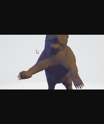 brown bear scan by sci3d download free stl model printablescom 3d models art & design sculptures 3d print model - Mito3D