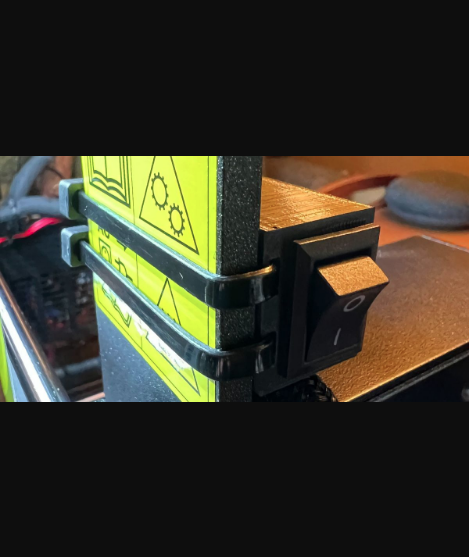 prusa i3 light switch box by chris r download free stl model printablescom 3d models printers accessories 3D print model - Mito3D