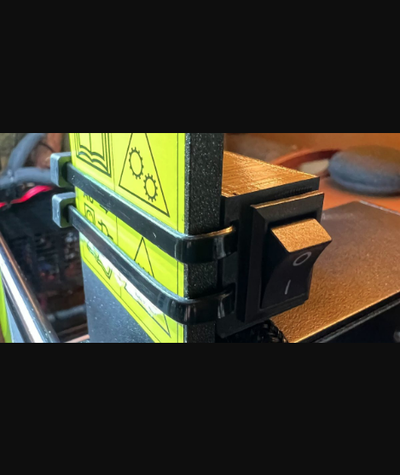 prusa i3 light switch box by chris r download free stl model printablescom 3d models printers accessories 3d print model - Mito3D