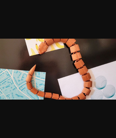 occidental groin serpent aimants by julia ebert télécharger libre stl modèle imprimables com 3d modèles monde scans animaux articulé 3d print model - Mito3D