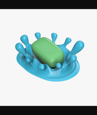 splash by giuliancol scarica gratuito stl modello printables com 3d modelli domestico bagno design divertente accessori 3d print model - Mito3D