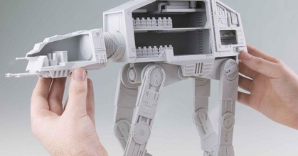 detailed at-at star wars scale 1 75 kirby downey download free stl model printablescom 3d models toys & games vehicles articulated atat scalemodel 3d print model - Mito3D