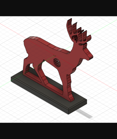 deer target airsoft by nickfadame download free stl model printablescom 3d models sports & outdoor stand thingiverse 3d print model - Mito3D