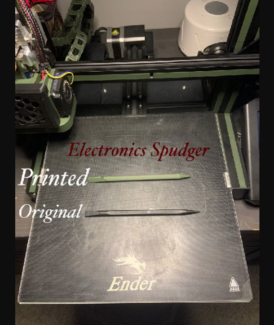 electrónica spudger by stlhero331 descargar gratis stl modelo imprimibles com 3d modelos pasatiempo hacedores herramientas 3d print model - Mito3D