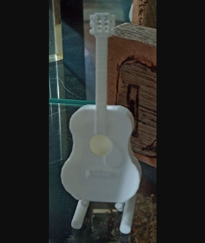 mini acústico violão ficar pé by jona32u4 baixar livre stl modelo printables 3d modelos brinquedos jogos açao figuras estátuas música escala 3d print model - Mito3D