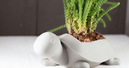 tartaruga fioriera tango creazioni Scarica gratuito stl modello printablescom 3d Modelli domestico all'aperto giardino animale cactus vaso piante scrivania 3d print model - Mito3D