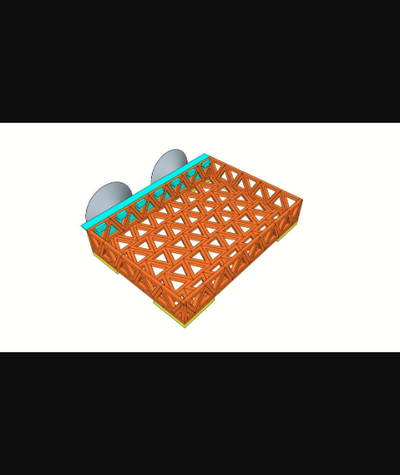 triangulé mousse by fusée poisson télécharger libre stl modèle imprimables com 3d modèles ménage salle bains savon plat douche accessoires porte 3d print model - Mito3D