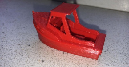 boat - sea angler frank download free stl model printablescom 3d models toys & games vehicles 3dseaangler benchy seaangler workbench 3d print model - Mito3D
