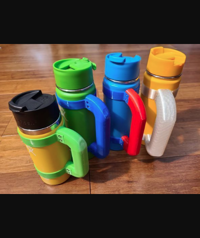 hydro flask 20oz 16oz handle by djmac download free stl model printablescom 3d models sports & outdoor hydroflask thingiverse 3d print model - Mito3D