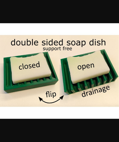 lato sapone piatto by dado scarica gratuito stl modello printables com 3d modelli domestico bagno vassoio scolare detersivo per i piatti 3d print model - Mito3D