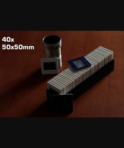 40 35mm film slide container by pan barszczyk download free stl model printablescom 3d models gadgets photo & video camera photography thingiverse slides 3d print model - Mito3D