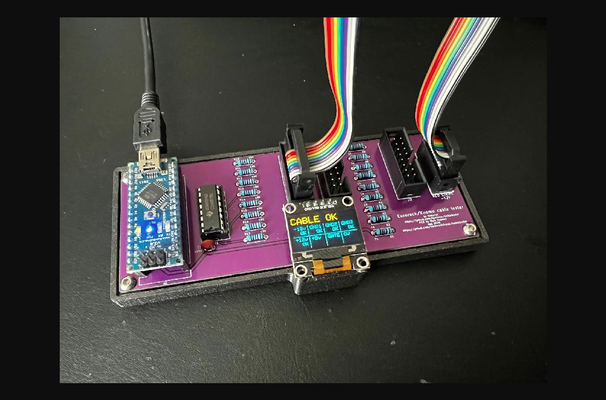 case synth cable tester by themaninthesuitcase download free stl model printablescom 3d models hobby & makers music eurorack 3d print model - Mito3D