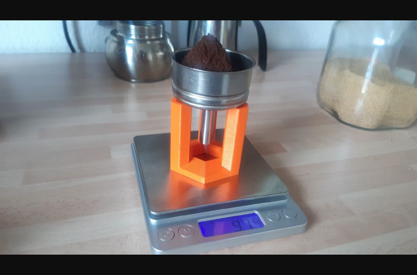 parametrisch mokka topf stand by georg download frei stl modell druckbares 3d modelle haushalt küche kaffee koffein 3d print model - Mito3D