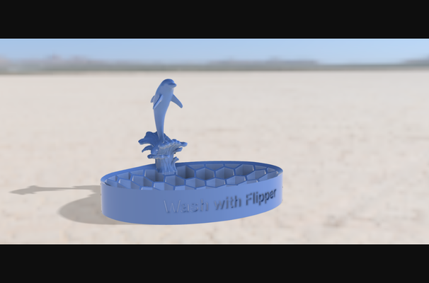 lavaggio flipper by tom anderson vero neo scarica gratuito stl modello printables com 3d modelli arte design sculture 3d print model - Mito3D