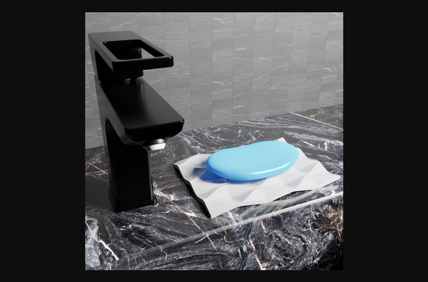 dalgalı sabun tabak by 3dprintarchitect indir bedava stl model basılabilirler com 3d modeller ev halkı banyo prusa mutfak dua ikea işlevsel 3d print model - Mito3D