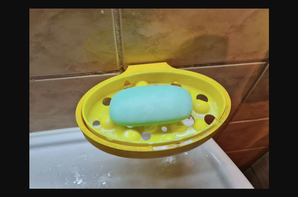 cheesy soap dish by smileyface28 download free stl model printablescom 3d models household bathroom soapholder soapdish soaptray soapdishholder 3d print model - Mito3D
