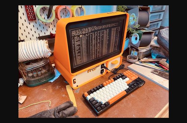 argomaks retro terminal by gadjet indir bedava stl model basılabilirler com 3d modeller gadget'lar bilgisayarlar bilgisayar ahududu şeytani kasası 3d print model - Mito3D