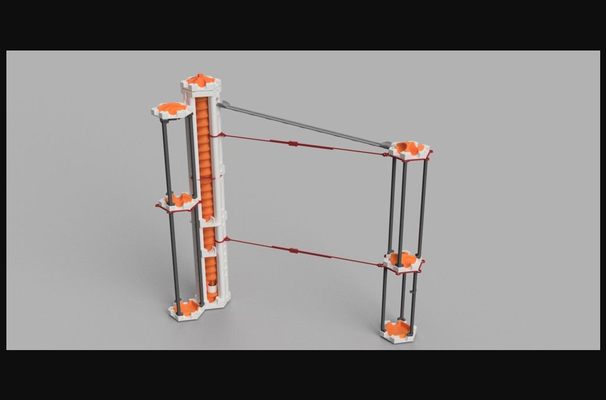 marmor spur stabilisator system elevation motorisiert aufzug by jdo lösungen download frei stl modell druckbares 3d modelle spielzeuge spiele thingiverse gravitrax 3d print model - Mito3D