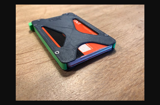 jdo billetera minimalista tarjeta soporte 7 tarjetas by soluciones descargar gratis stl modelo imprimibles com 3d modelos casa oficina minúsculo pequeña 3d print model - Mito3D
