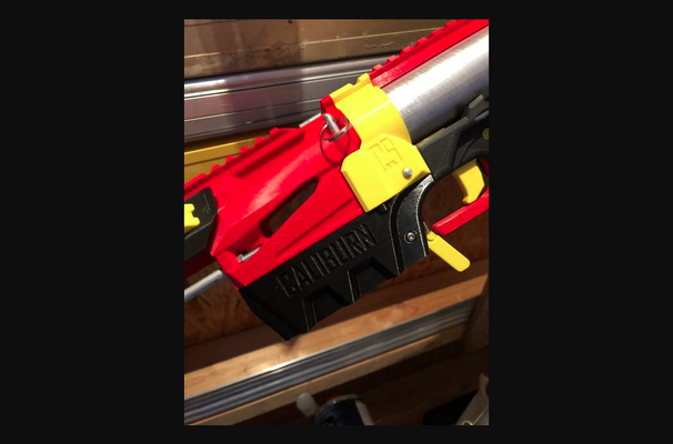 caliburn upgrade to od 40mm id 36mm metric aluminium plunger tube including takedown magwell design by jdo solutions download free stl model printablescom 3d models toys & games thingiverse 3d print model - Mito3D