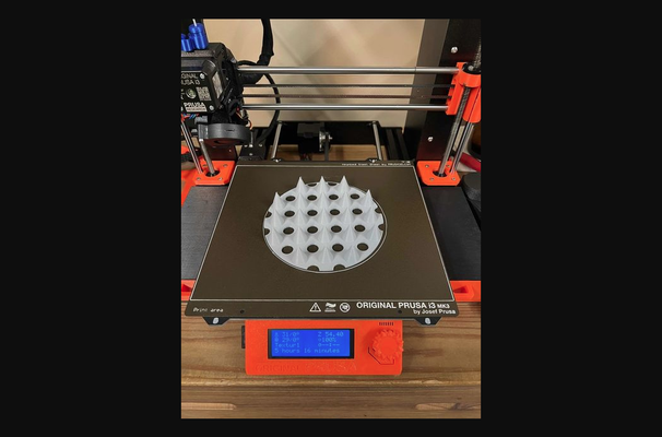 pvb vapor smoothing spikes by chris download free stl model printablescom 3d models printers accessories stand thingiverse 3d print model - Mito3D