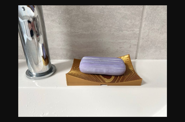 sabun sünger tabak by richard indir bedava stl model basılabilirler com 3d modeller ev halkı banyo mutfak sabun tutucu süngerlik 3d print model - Mito3D