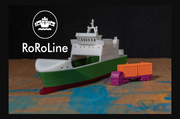 roro a rulo gemi by vandragon indir bedava stl model basılabilirler com 3d modeller oyuncaklar oyunlar dış mekan oyuncak tekne küvet 3d print model - Mito3D