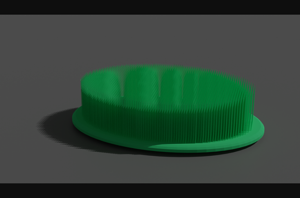 fake grass soap dishes by freenfox download free stl model printablescom 3d models household bathroom 3d print model - Mito3D