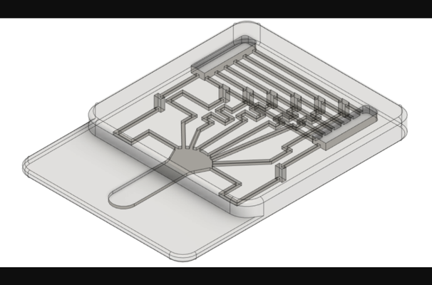 mikroakışkan gradyan jeneratör by quinn indir bedava stl model basılabilirler com 3d modeller öğrenme kimya biyoloji mikroakışkanlar kılcal damar ağ etki fitil 3d print model - Mito3D