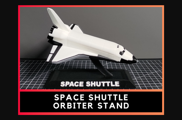 space shuttle orbiter stand by kmobrain download free stl model printablescom 3d models learning physics & astronomy support nasa 3d print model - Mito3D