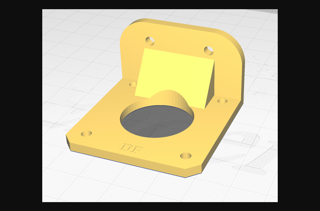 nema17 soutien axe mauvais ctc a13 imprimante by farfadet46 télécharger libre stl modèle imprimables com 3d modèles imprimantes pièces mises niveau 3D print model - Mito3D