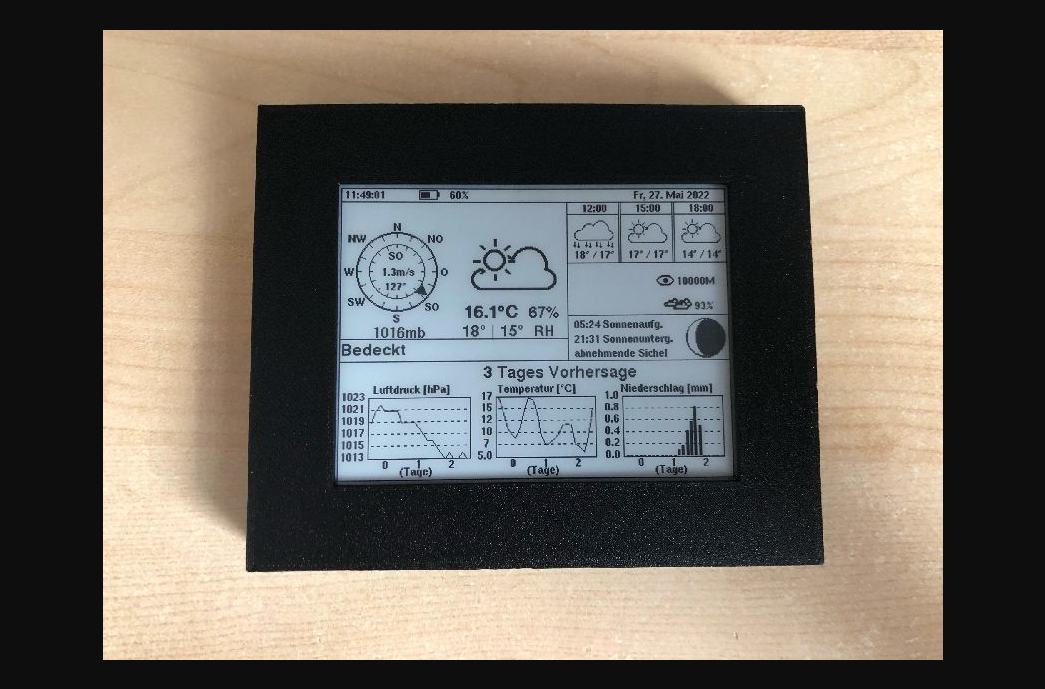 compartilhamento ondas 4 2 paper caso bainha simétrico buracos by awsw baixar livre stl modelo printables 3d modelos passatempo fabricantes eletrônicos esp32 eink epaper 3D print model - Mito3D