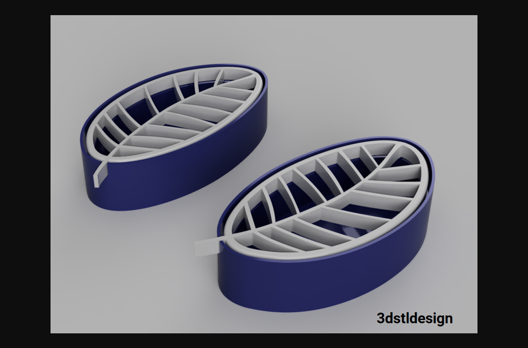 yaprak sabun tabak by 3dstldesign indir bedava stl model basılabilirler com 3d modeller ev halkı ekipman 1 3D print model - Mito3D