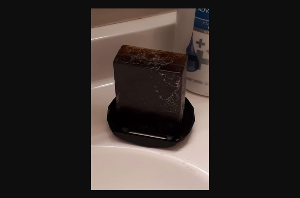 poly soap holder by dylan download free stl model printablescom 3d models household bathroom 3d print model - Mito3D
