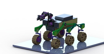 rc Mars Rover mk ii mochr download frei stl Modell Printablescom 3d Modelle Hobby Macher Robotik Arduino Arm Buggy Drohne 3d print model - Mito3D